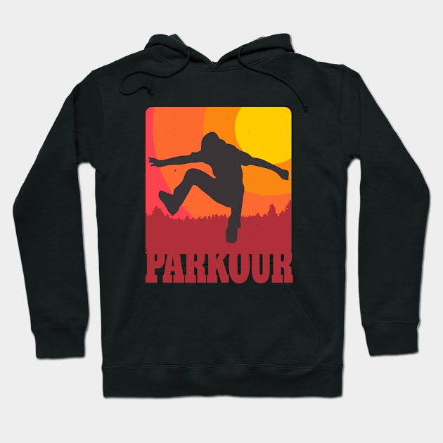 Parkour Freerunner's Guild Freerunning Hoodie by Foxxy Merch